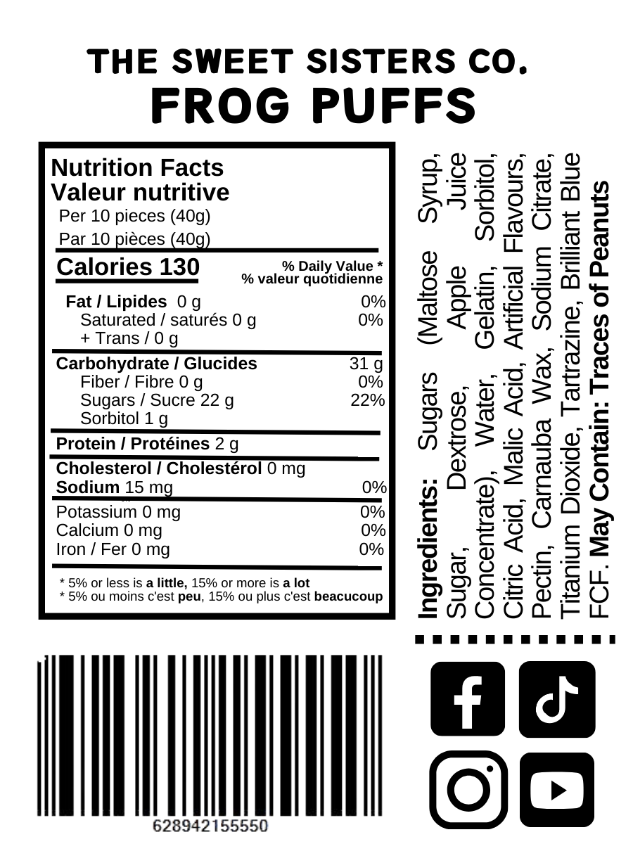 Frog Puffs
